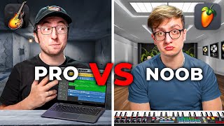 PRO in GarageBand vs NOOB in FL Studio [upl. by Osi808]