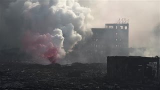 China Explosions Blasts Rock Tianjin [upl. by Rodriguez981]