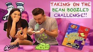 I Made Her Do The Bean Boozled Challenge Eating dead fish Jelly Belly beans [upl. by Noreht]