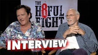 The Hateful Eight Bruce Dern amp Michael Madsen Exclusive Interview  ScreenSlam [upl. by Hanson559]