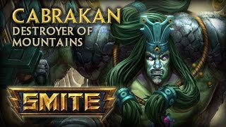 SMITE  God Reveal  Cabrakan Destroyer of Mountains [upl. by Selia682]