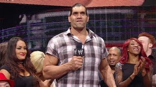 The Great Khali sings quotHappy Birthdayquot to John Cena [upl. by Odlavso]