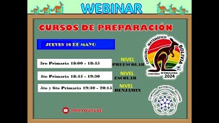 Quinto Webinar Canguro Matemático Bolivia 2024  Día 1 [upl. by Ahsienek489]