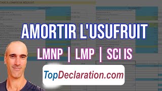 Amortir lusufruit en LMNP  LMP  SCI IS quid de la nue propriété [upl. by Acsehcnarf]