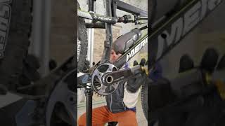 Quick  before  race chainring swap How to replace Sram XX1 chainring 1x11 drivetrain shorts [upl. by Doughty]