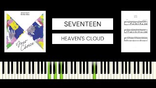 SEVENTEEN  Heavens Cloud BEST PIANO TUTORIAL amp COVER [upl. by Annayi]