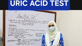 Uric acid test [upl. by Araihc]