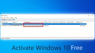 How to Find Windows 10 Product Key  2021 [upl. by Nnyllatsyrc]