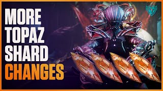 Warframe More big Archon Shard Changes  Topaz Shards Rip [upl. by Lomaj]