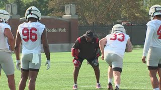 Ohio State Buckeyes start their fall football camp [upl. by Mihcaoj41]