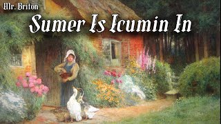 Sumer Is Icumin In  Old English Summer Folk Song  Anglo Saxon Song  English Medieval Song [upl. by Elboa563]