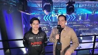 PMSL Americas Fall  W2D1M2 Postgame Interview with NRG Galaxy Fate [upl. by Pry514]