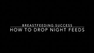 How to Drop Night Feeds [upl. by Lasyrc]