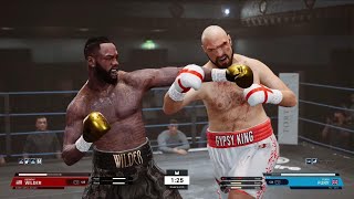 Undisputed Wilder vs fury 4 Crazy fight for pound 4 pound king Ps5 game play 🎮🥊🥊 [upl. by Annim]