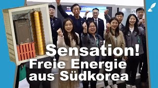 Die Freie Energie Sensation aus Südkorea  1769 Effizienz [upl. by Koran]