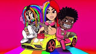 6ix9ine  Shaka Laka feat Kodak Black amp Yailin la Mas Viral Official Visualizer [upl. by Neevan]