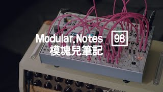 Modular Notes 98  intellijel Palette  Plonk Rings Planar Three Sisters Boss SE70  Eurorack [upl. by Yrol]