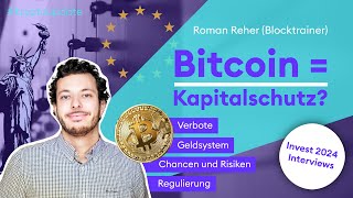 Bitcoin Der Schutz deines Kapitals mit Blocktrainer  Börse Stuttgart  Invest 2024 [upl. by Ahsiat]