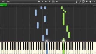 Kansas  Carry on Wayward Son  Piano tutorial Synthesia [upl. by Aihsela]