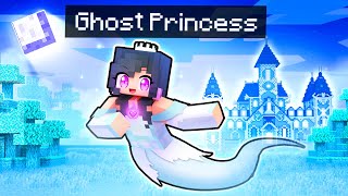 Haunting As The GHOST Princess In Minecraft [upl. by Eerahs]