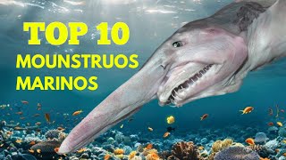 10 Sorprendentes Especies Marinas que NO CREERÁS que Existen [upl. by Anamor459]