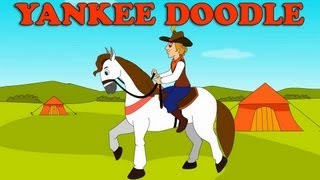 Yankee Doodle Nursery Rhyme with Lyrics [upl. by Mast870]