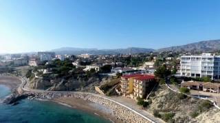 Drone flight over villajoyosa spain [upl. by Niawat]