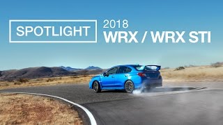 The 2018 Subaru WRX and WRX STI  Spotlight [upl. by Aihsital]