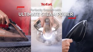 Tefal  Perfectly Smooth with Ultimate Steam Power [upl. by Atterrol]