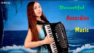 Beautiful Accordion Love Songs Instrumental  Soft Relaxing Romantic Accordion Intrumental Music [upl. by Gee632]