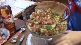 Broccoli Salad Best Old Fashioned Southern Salad Recipes [upl. by Eibber]