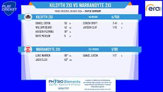 Kilsyth 2XI v Warrandyte 2XI [upl. by Pittel]