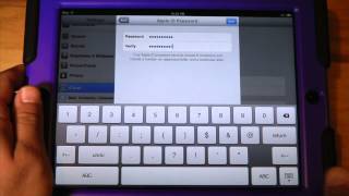 How to set up iCloud on iPad [upl. by Gualterio21]