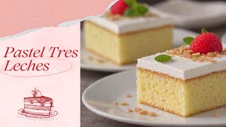 Pastel Tres Leches El clásico postre latino en solo minutos ‍ [upl. by Aisak]