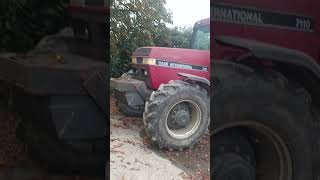 Case ih magnum 7110 😍 case agriculture [upl. by Htenaj]