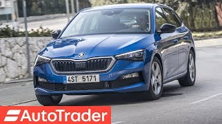 2019 Skoda Scala first drive review [upl. by Akerdnuhs]