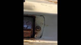 4runner latch wont lock [upl. by Ovatsug]