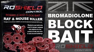 Roshield Wax Bait Blocks Bromadiolone [upl. by Nowell280]