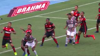 Fluminense 3x3 Flamengo Final  Taça Guanabara Campeonato Carioca 2017  Melhores Momentos [upl. by Nnitsuj]