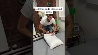 4 Things to Do with an Old Pillow [upl. by Novets]