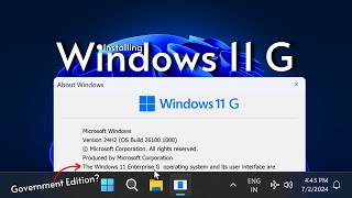 Installing Windows 11 Government Edition Enterprise G Best Lightweight Windows Ever [upl. by Niklaus]