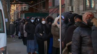 Bronx fire Mass funeral held for 15 victims of apartment building fire [upl. by Ruhtracam]