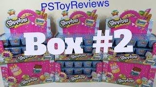 Huge Shopkins Blind Basket Box Opening Round 2 Palooza 8 Unboxing [upl. by Orhtej]