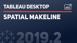 How to use the Makeline function in Tableau Desktop 20192 and newer [upl. by Naujud]