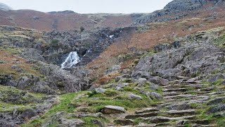 Lake District walk  Stickle Tarn in Autumn [upl. by Ylrebmic]