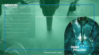 Mixion Hydrogenators  Visualization of High Efficiency Gas Induction Impeller by GMM Pfaudler [upl. by Oz749]