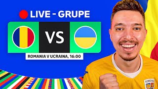 LIVE ROMANIA 30 UCRAINA EURO 2024 DEBUTAM LA CAMPIONATUL EUROPEAN HAI ROMANIA [upl. by Aniv379]