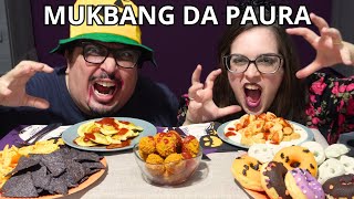 MEGA MUKBANG a tema HALLOWEEN e vi raccontiamo le nostre esperienze PARANORMALI [upl. by Bess341]