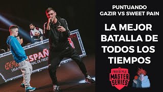 VOTACIÓN Y REACCIÓN GAZIR VS SWEET PAIN FMS ESPAÑA🔥 [upl. by Notanhoj]