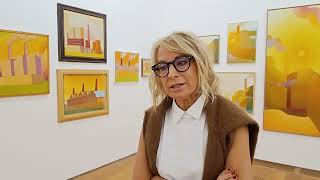 Intervista a Sarah Cosulich mostra Salvo Arrivare in tempo Pinacoteca Agnelli Torino [upl. by Ennovad]